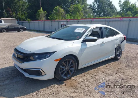 2020 Honda Civic Ex из США, поврежденный, VIN 19XFC1F34LE015010